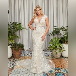 Casablanca Wedding Dress Style Carley BL356